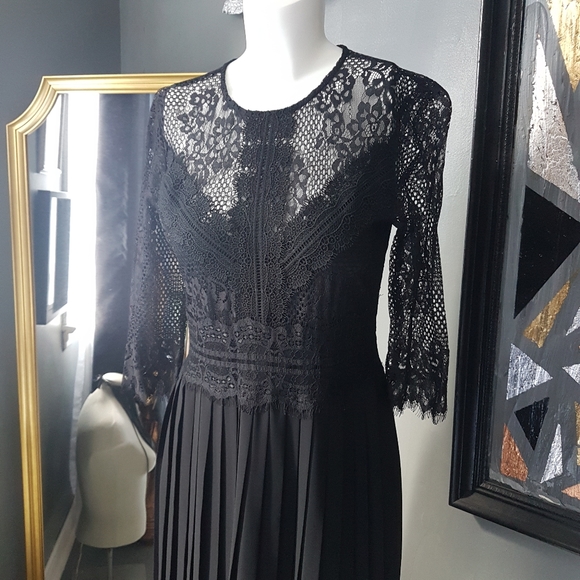 NWOT Zara Lace Midi Dress - Picture 4 of 15